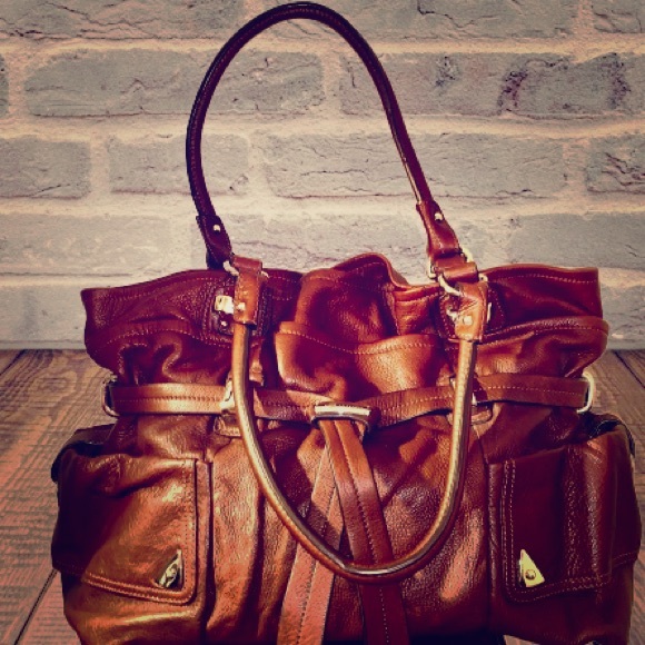 b. makowsky Handbags - Beautiful B Makowsky brown leather bag EUC